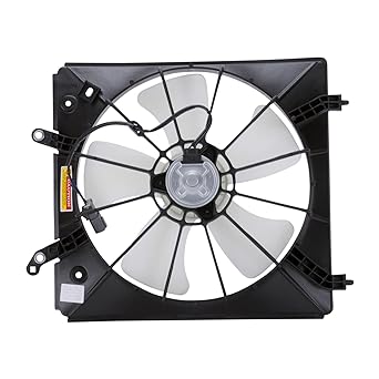 TYC 600710 Cooling Fan ACCORD compatible Black