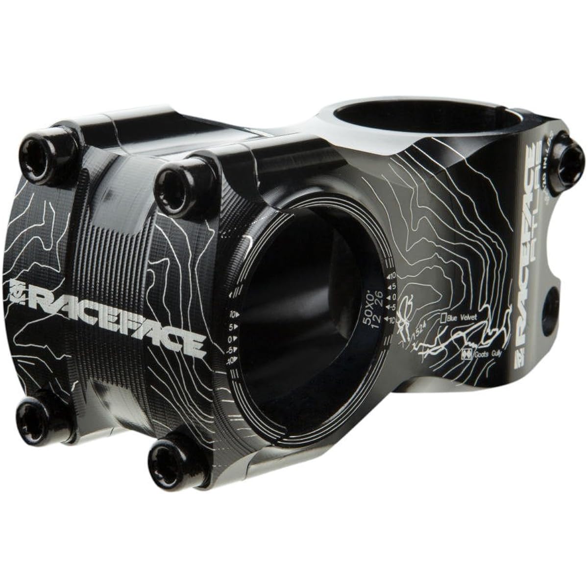 RACE FACE ATLAS STEM 31.8mm/0° Black 50mm ST12A31.850X0BLK