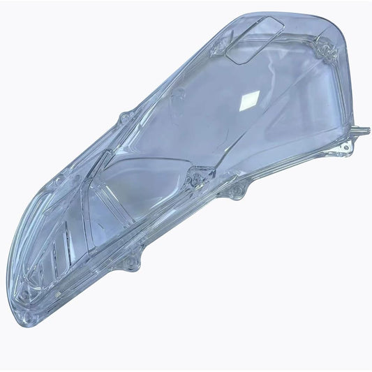 NINOMA Modified Motorcycle Pcx160 Pcx Air Filter Cover Air Filter Air Cleaner Element Protective Guard Cover Compatible with PCX160 2021 2022 (Color : Clear)