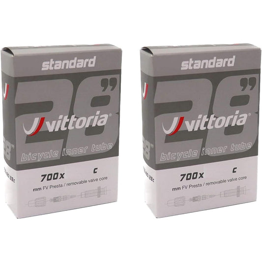 Set of 2 Vittoria Inner Tube 700c Presta Valve Standerd inner tube [Parallel Import]