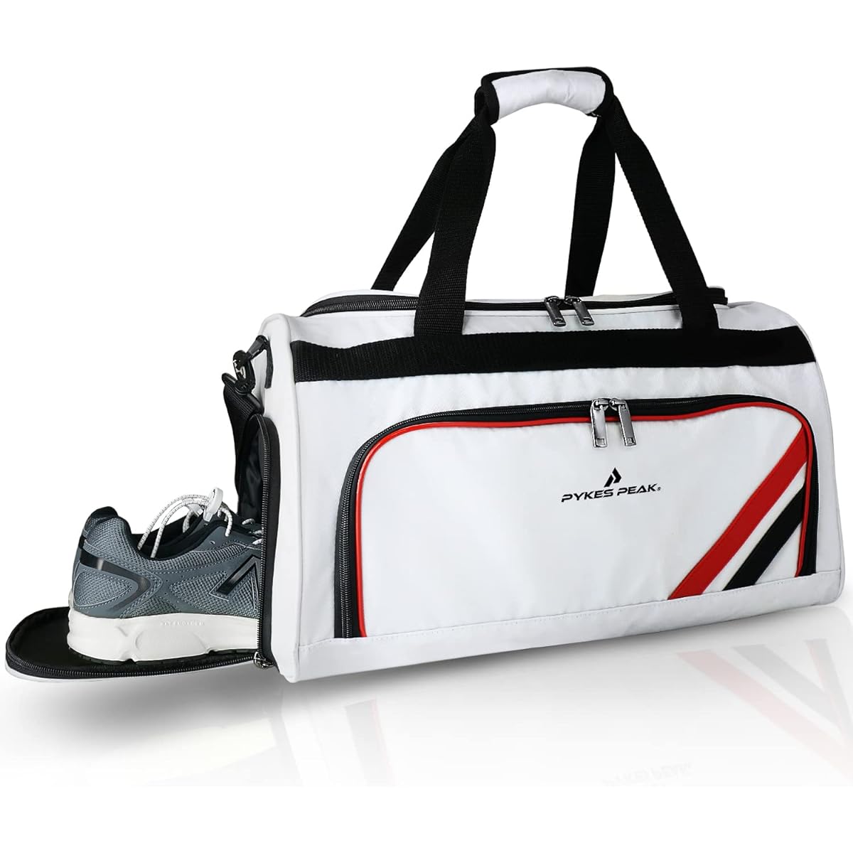 [PYKES PEAK] Boston Bag 40L Sports Bag Golf Bag Gym Travel Large Capacity Waterproofing [Includes Shoe In Pocket] Men's Women's