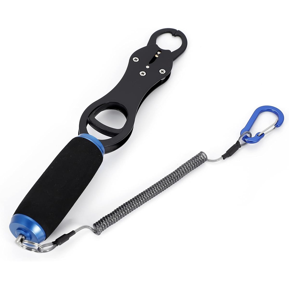 [IBUKI-STYLE] Fish grip, lightweight, small, needle remover, scissors type, pliers holder, fish grip, stainless steel, trigger type, gold, blue, red