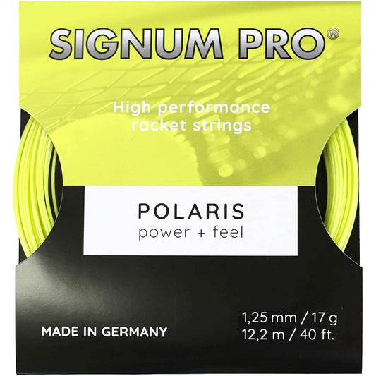 SIGNUM PRO SIGNUM PRO Tennis Gut Single tension Polaris (POLARIS) 125 Passion Yellow POLARIS125
