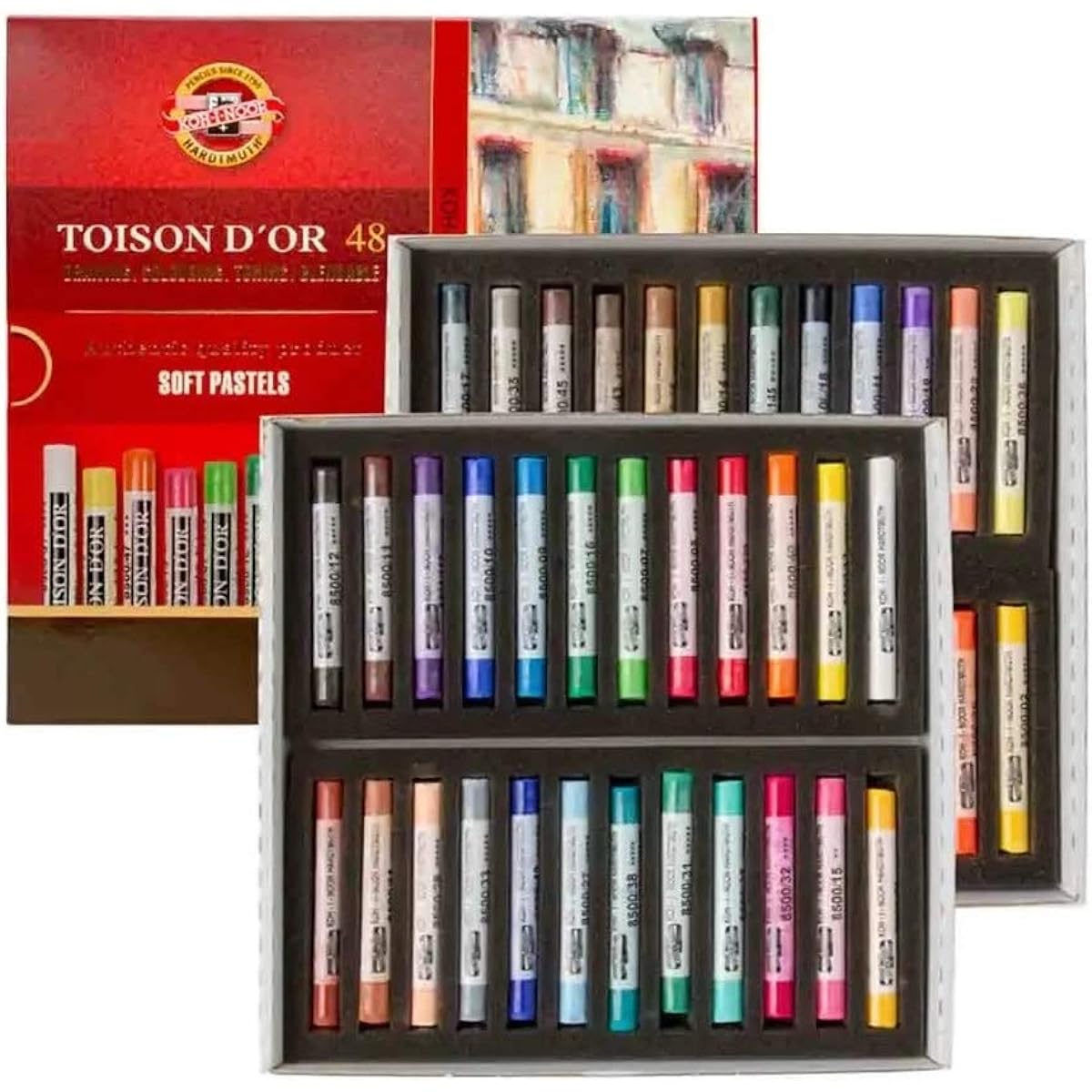 KOH-I-NOOR Set Artist Soft Pastel 8516 48 48 in SET 8516048005KS