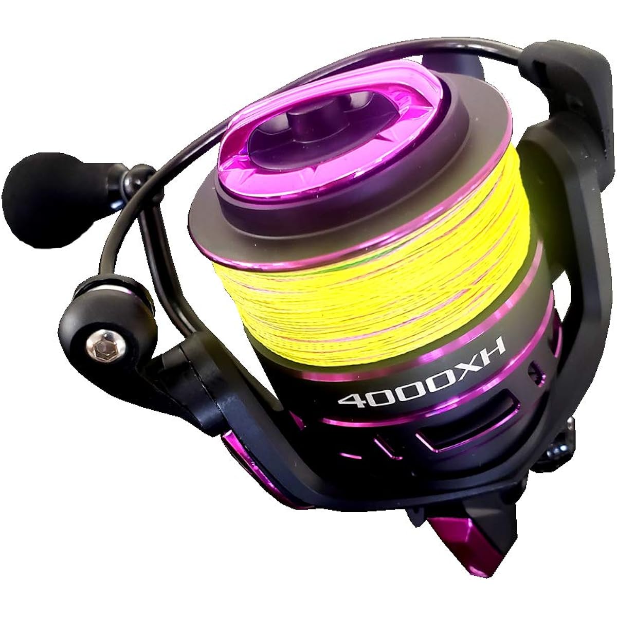 Cage Fishing Gear Light Shore Jigging High Gear Spinning Reel with PE YOSHIKI 4000XH with PE1.5 200m (ori-951032)