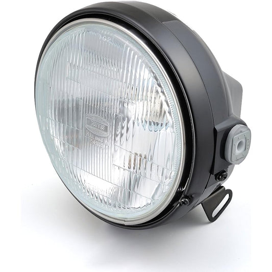 Daytona Headlight (M) Black/Lenskei 153 22714