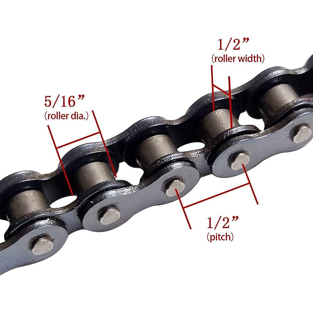 JINFANNIBI 420 Drive Chain 90 Link Connection Master Link
