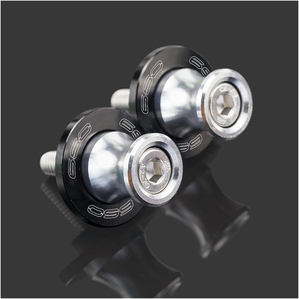 Swing Arm Spool Stand Screw Slider For Ka-wa-sa-ki Z650 Z 650 2017 2018 2019 2020 8MM Motorcycle Accessories CNC Swing Arm Spool Slider Stand Screw (Color: Silver)