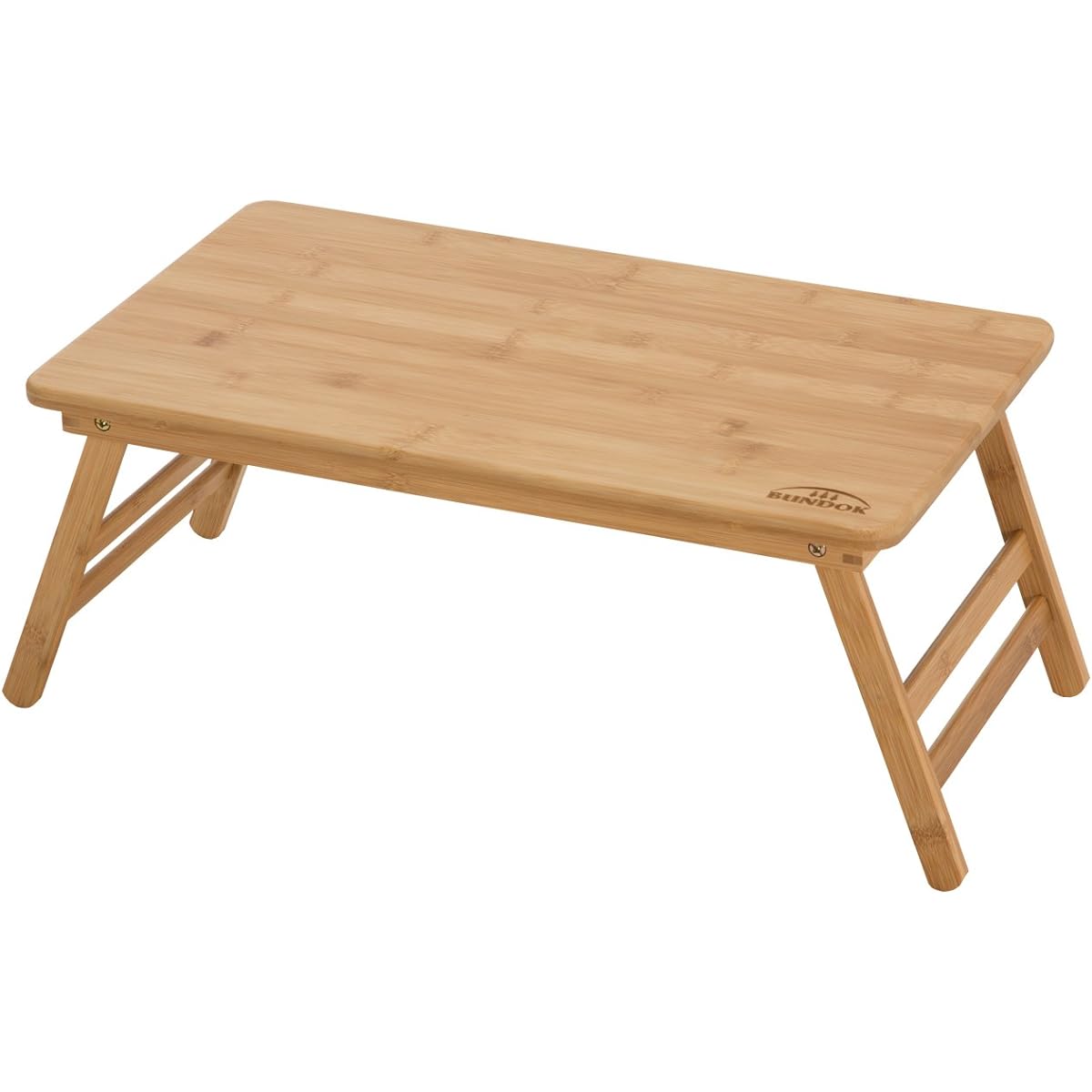 BUNDOK Bamboo Table <50/60> Lightweight and Compact for Camping and Outdoor Use