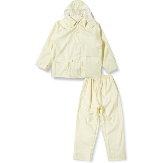 [Winter Cherry] Rain suit for school, rain tuck coat (top and bottom set, mesh)