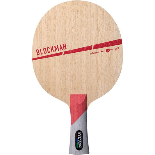 VICTAS Table Tennis Racket BLOCKMAN Pen Holder for Defense