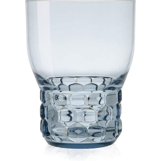 Kartell Wine Glass Blue φ8.5/H11cm Jerry's Family Wine Glass Set SFAC-K1493-E4-4S 4 Pieces Set of 4