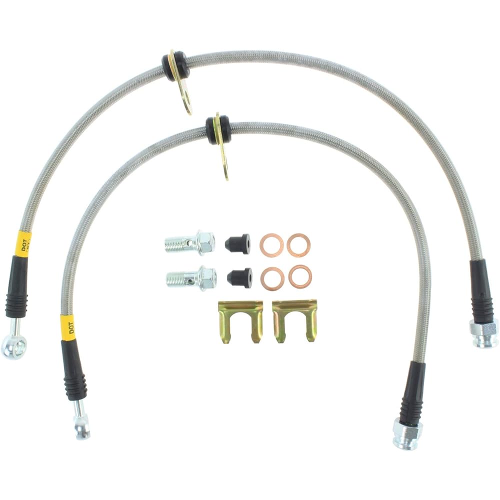 STOPTECH 950.47005 Stainless steel brake hose kit Front stainless steel brake hose kit
