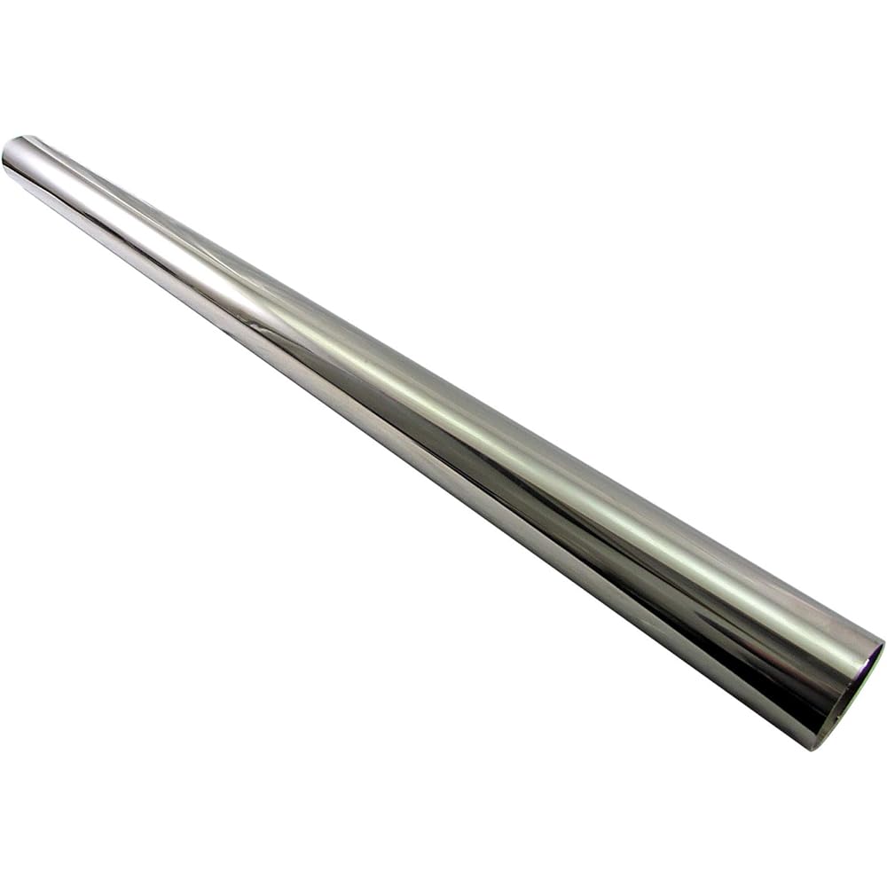 BRIGHTZ STR-PIPE-004-1PC 60 ? 3.3 ft (1 m), Stainless Steel Straight Pipe, 0.05 inch (1.2 mm) Thick, 0.2 inch (60 mm) Diameter 45276