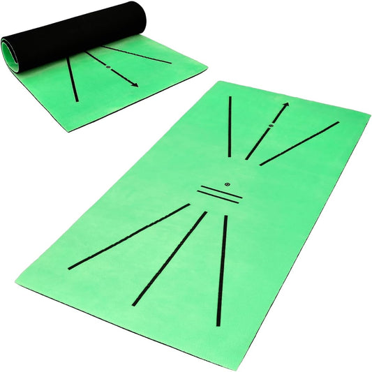 Golf practice mat [Compact type perfect for indoor practice] Putter Indoor golf Putt Driver Golf practice golf