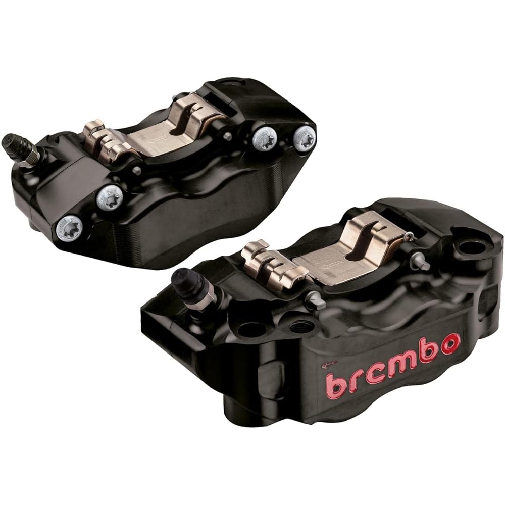 Brembo (Brembo) HP Radial Caliper CNC GP4-RB Installation Pitch: 108mm Black 220.B473.40
