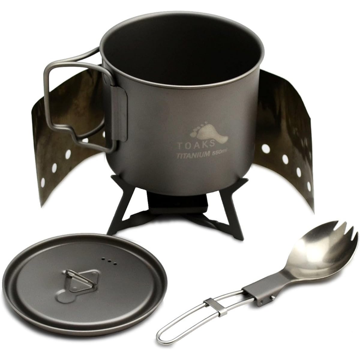 TOAKS 550ml Ultralight Cook Set CS-01