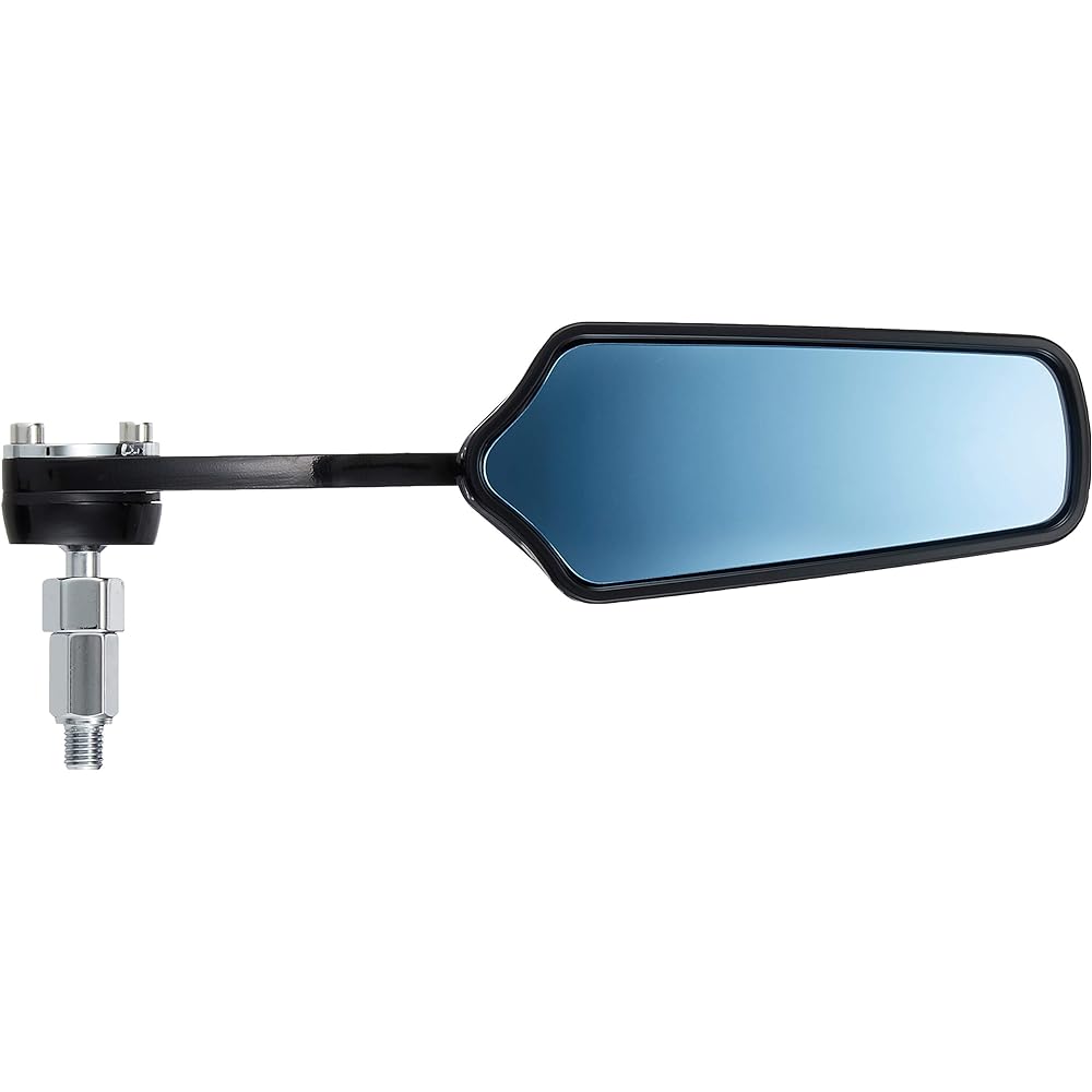 Tanax Bike Mirror Napoleon Lisette Mirror Piano Black Blue Mirror Left and Right Common 10mm Positive Thread AMS-104-10