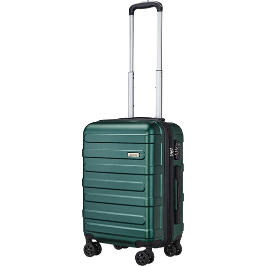 [VIVICITY] Suitcase, Carry Case, Carry-on, Carry Bag with Expansion Function, Lightweight, Shockproof, Large, Quiet, 360 Degree Rotation, Double Casters, TSA Roke, Zipper Type, Travel, Business Trip, Hospitalization (S Size, 1 Night and 2 Days, Carry-on,