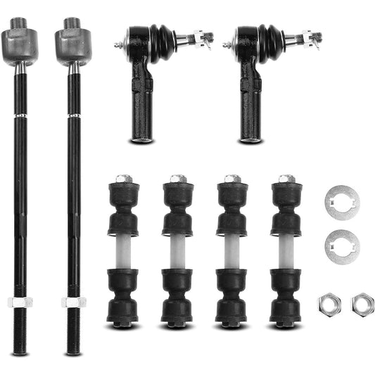 A-PREMIUM 8 Piece Frontoria Suspension Kit Swaver Link Stabilizer Link Title Rod End Cadillac DTS Devil Ceville Lusiver Lusan Park Avenue Riviera Pontiak Bonnbill All-Zmobil