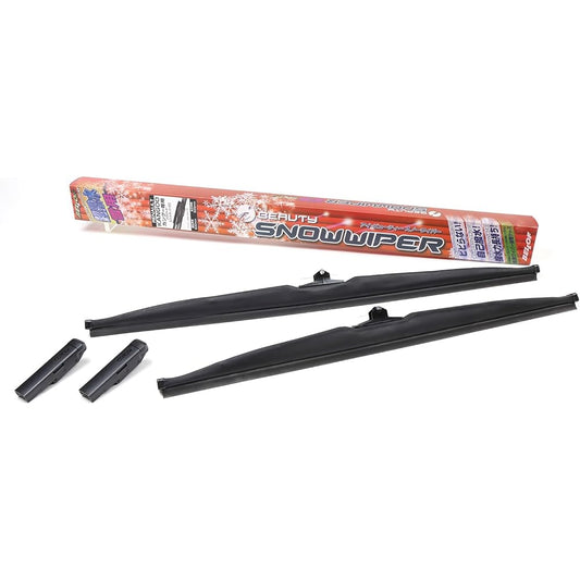 BELLOF wiper blade for snow, for Renault Kangoo only, driver side 600mm, passenger side 525mm, for 1 car, super water repellent eye beauty snow wiper SFW301