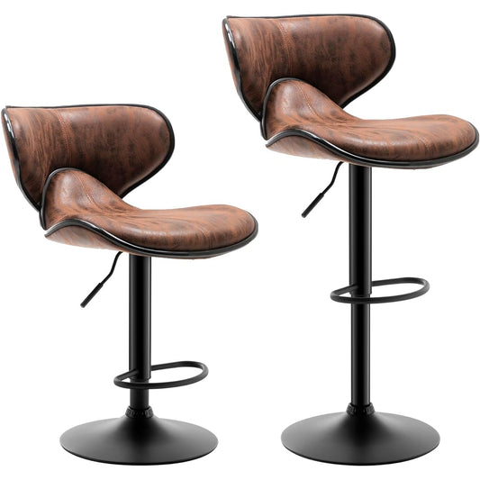 Danketuhl Counter Chair Bar Chair Swivel Lifting Vintage Counter Stool Bar Stool 2
