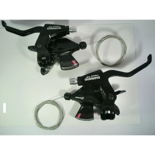 Shimano Shift Lever ST-M310 8R/L 3x8speed 2 Finger Brake Lever Left and Right Set Black 939