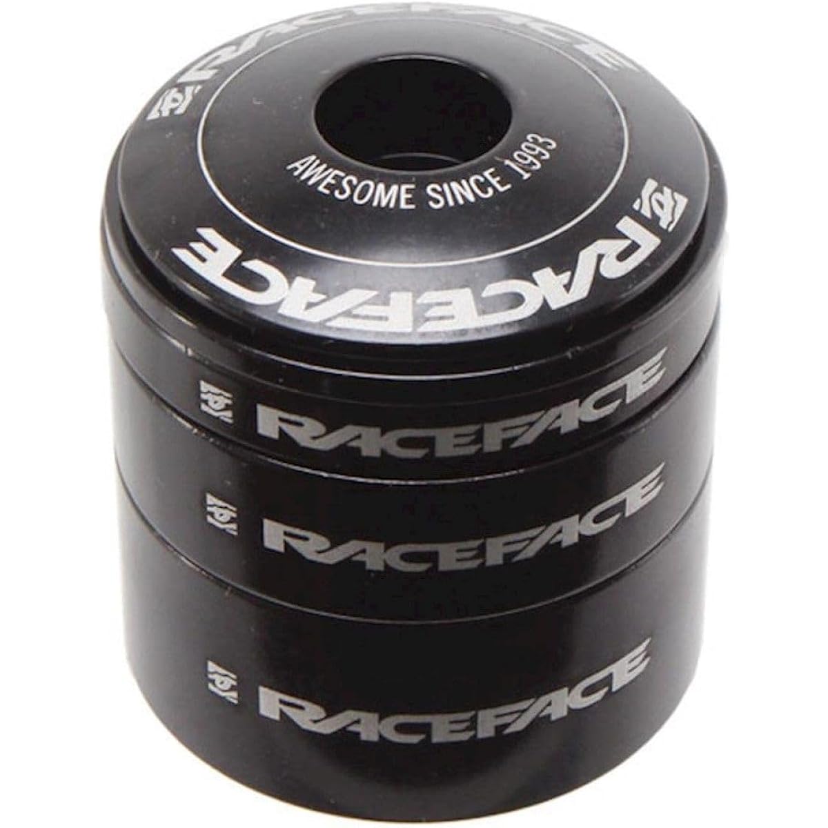 RACE FACE Headset Spacer Kit ALUMINUM BLK 2mm, 5mm, 10mm, 15mm