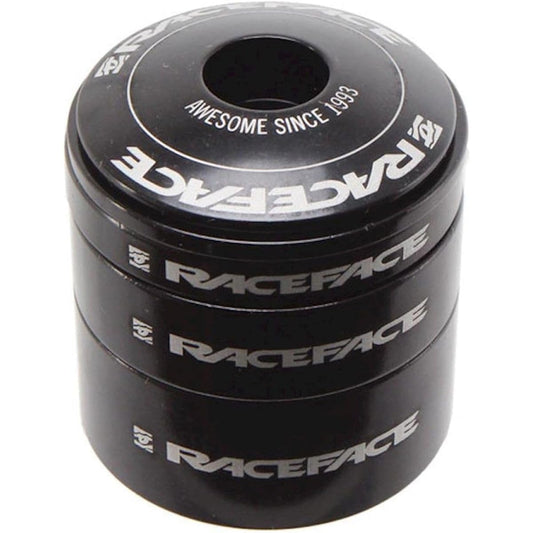RACE FACE Headset Spacer Kit ALUMINUM BLK 2mm, 5mm, 10mm, 15mm