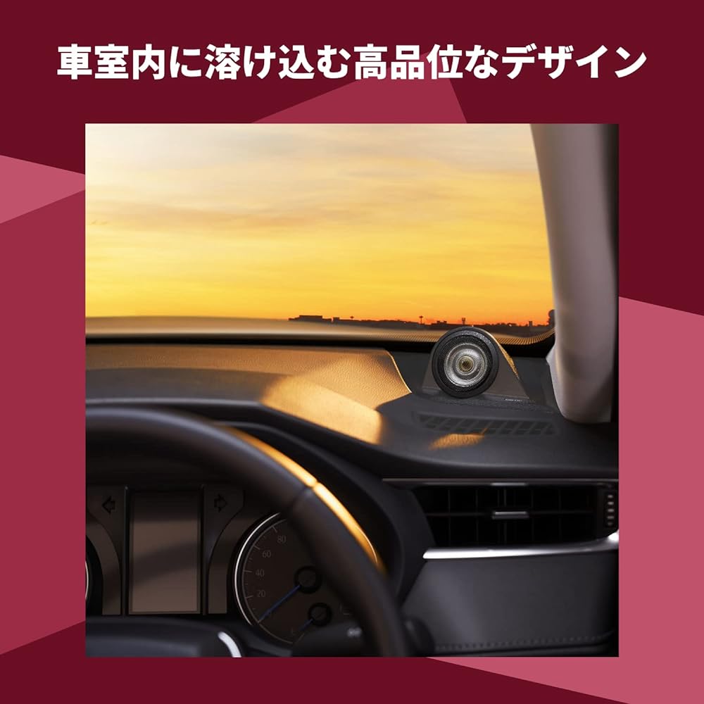 Pioneer Speaker UD-K303 Sound Quality Improvement Item Tweeter Installation Kit for Harrier Black Carrozzeria