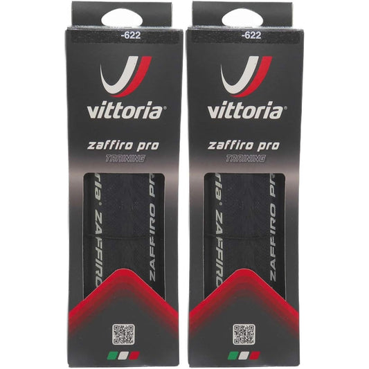 Set of 2 Vittoria Zaffiro Pro Training 700x25c(25-622) Clincher Tires [Parallel Import]