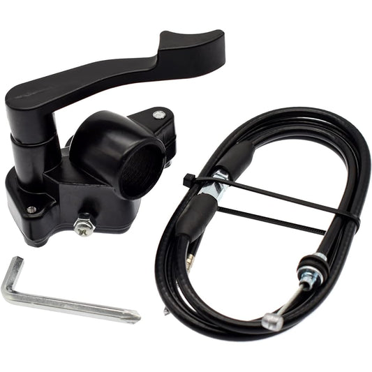 Royitay 20cm 7/8 inch 22mm Thumb Throttle Cable Accelerator Handle Assembly for Chinese 50cc 70cc 90cc 110cc 125cc 250cc Taotao ATV Quad Go Kart