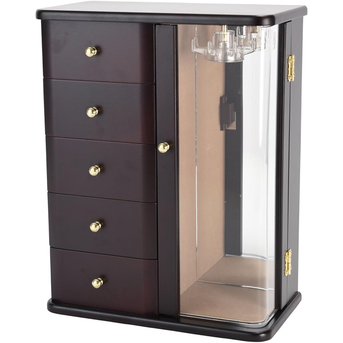 Chatani Sangyo Made in Japan Wooden Jewel Case 17-808