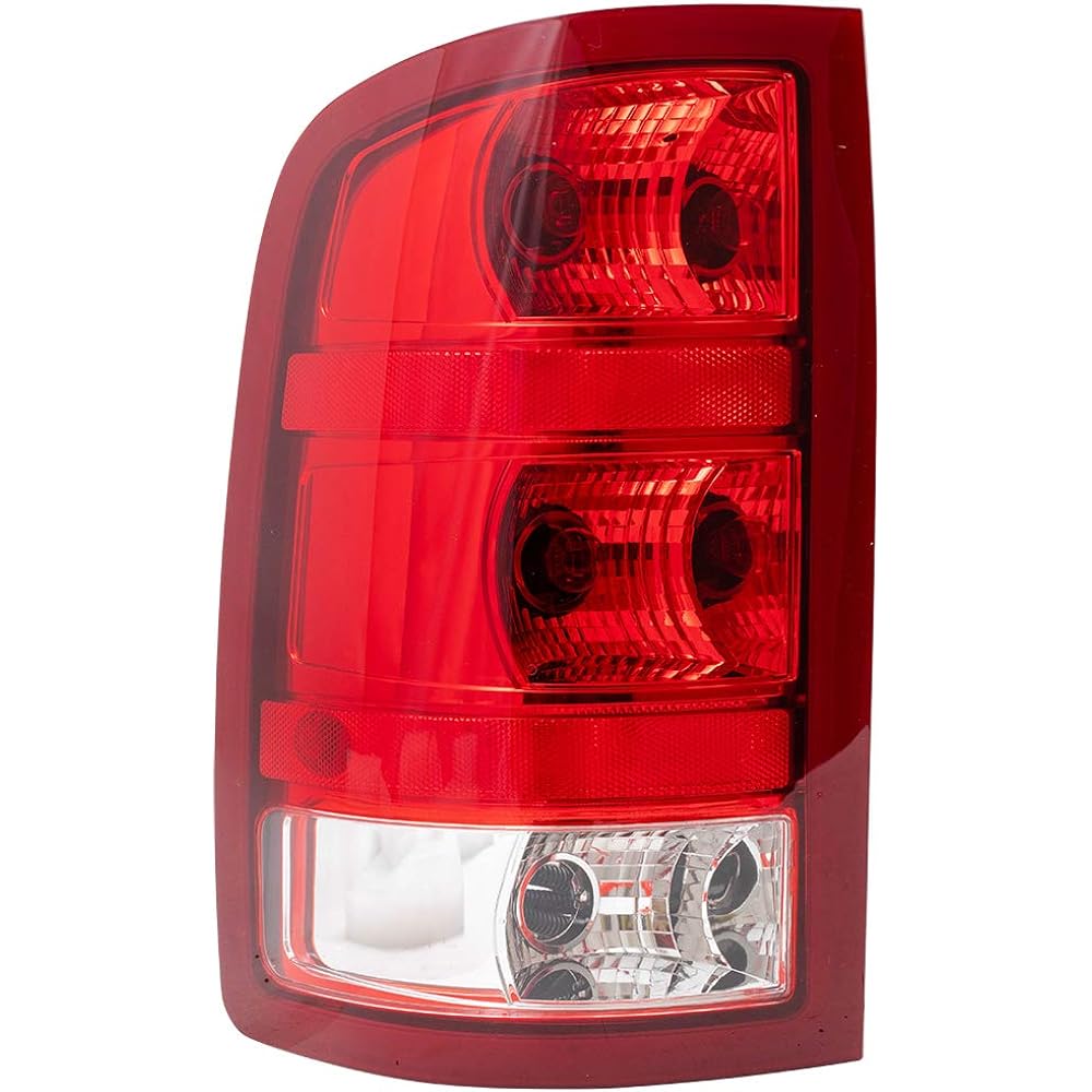 Autoandart replacement driver tail light lens 2007-2013 Sierra pickup truck 25958484