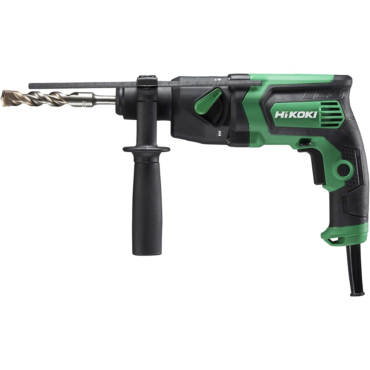 HiKOKI Rotary Hammer Drill AC100V SDS Plus Shank Concrete 18mm Small Lightweight Type Increased Drilling Speed DH18PG Green