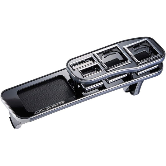 DAD Garcon D.A.D Front Table Square Type Black Wood II/Monogram Leather Black Z/ASU60/65 Series Harrier (HARRIER)