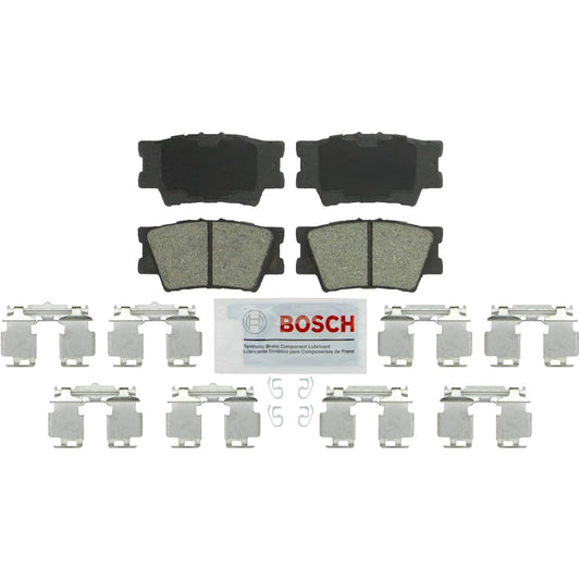 BOSCH (Bosch) BE1212H Blue Disc brake pad set with bracket 2006-15 -year Lexus, Pontiac, Toyota car some part -Rear