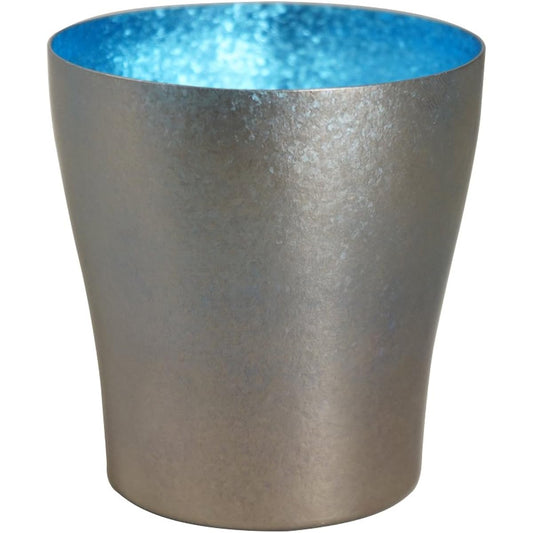 HORIE Made in Tsubame, Niigata Prefecture Titanium Double Tumbler Koga 250cc Made in Japan (Blue) T15KG250-1