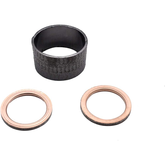 TAKPART Exhaust Pipe Muffler Gasket Compatible with Yamaha Rhino 660 YXR660F 4X4 2004-2007