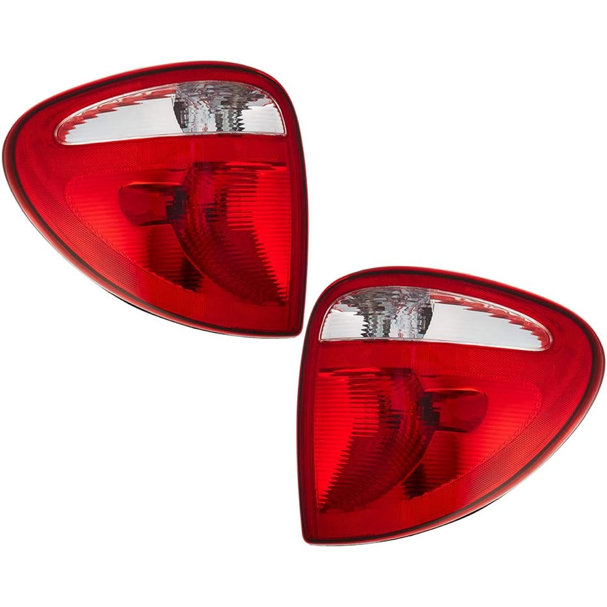 Tail Light 04-07 Dodge Caravan 04-07 Chrysler Town & Country Pair driver and passenger seat tail lamp set 68241335AA 68241334AA Replacement