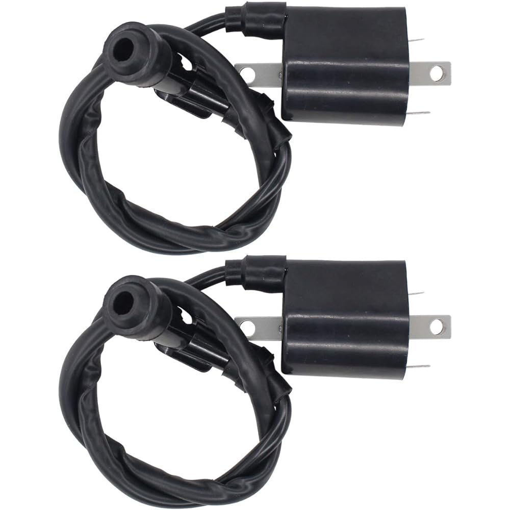 MOTOKU Front Rear Ignition Coil 2 Pack for Suzuki VL1500B Intruder Black VS1400GLP Intruder Boulevard S83