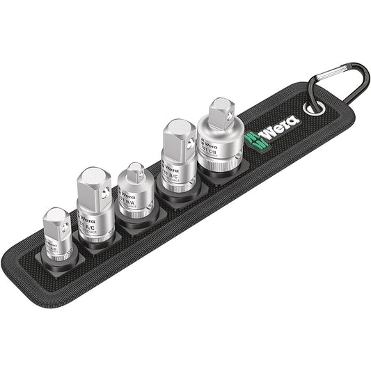 Wera 05042680001 | Socket wrench connection parts set 781/5 6 pieces [Japanese regular import product]