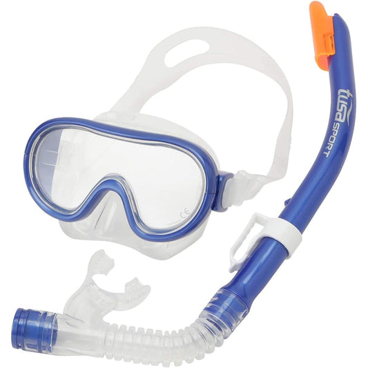 tusaSPORT Snorkeling Snorkel Mask 2 Piece Set Silicone for Children UC0201