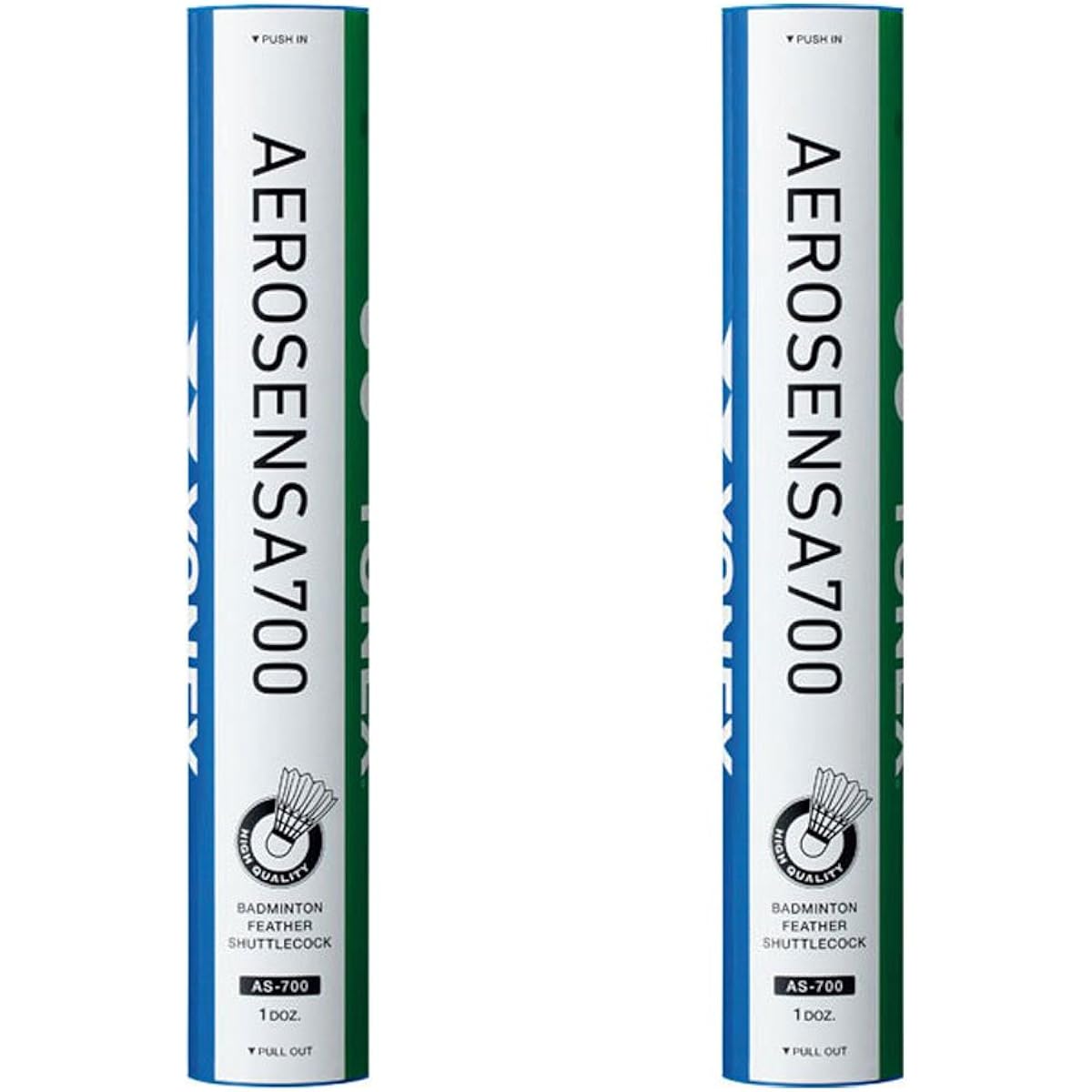 YONEX Aero Sensor 700 Badminton Shuttlecock (12 pieces) x 2 set AS700-2SET