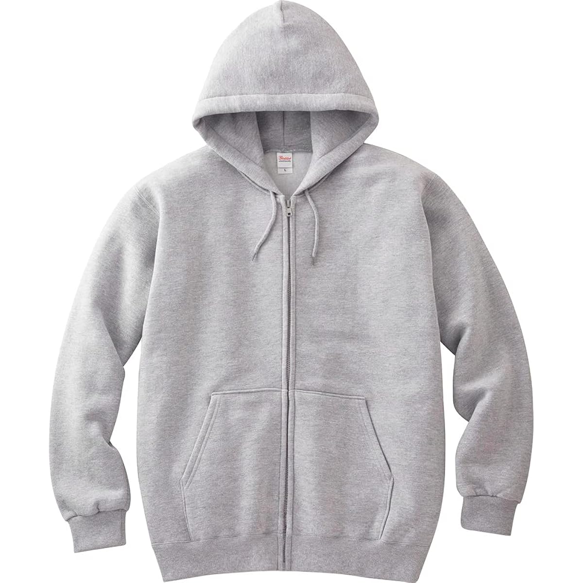 [Print Star] Men's Sweat Parka 8.4 oz Fleece Zip Up Light Parka [Full Zip] 00217-MLZ