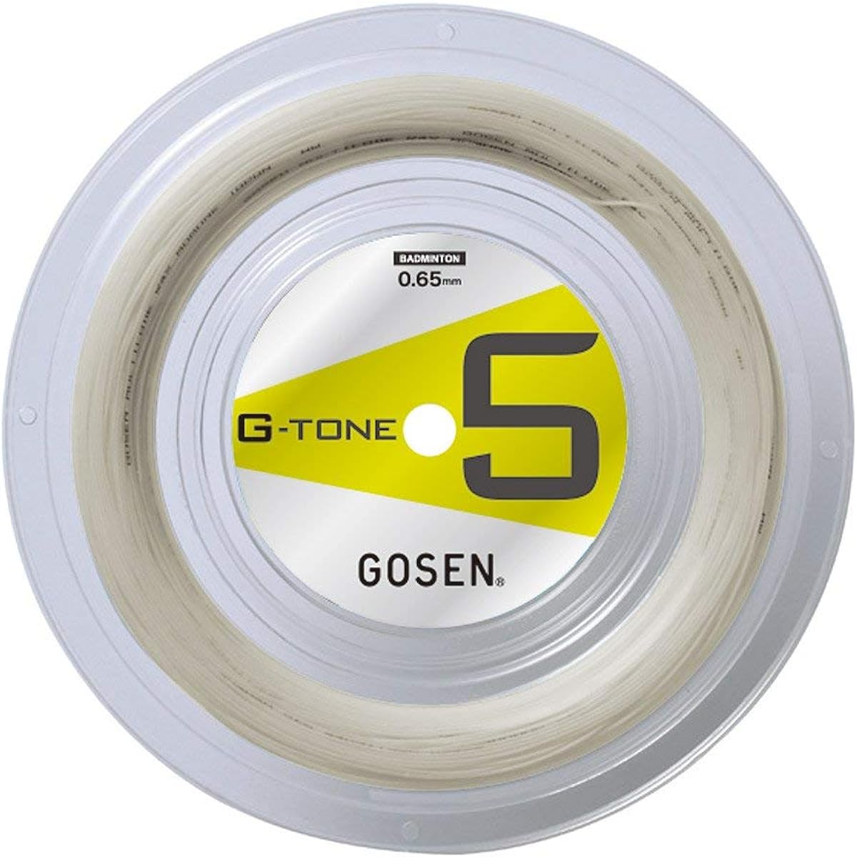 GOSEN Badminton String G-TONE 5 220m Roll Natural G-BS0653-NA