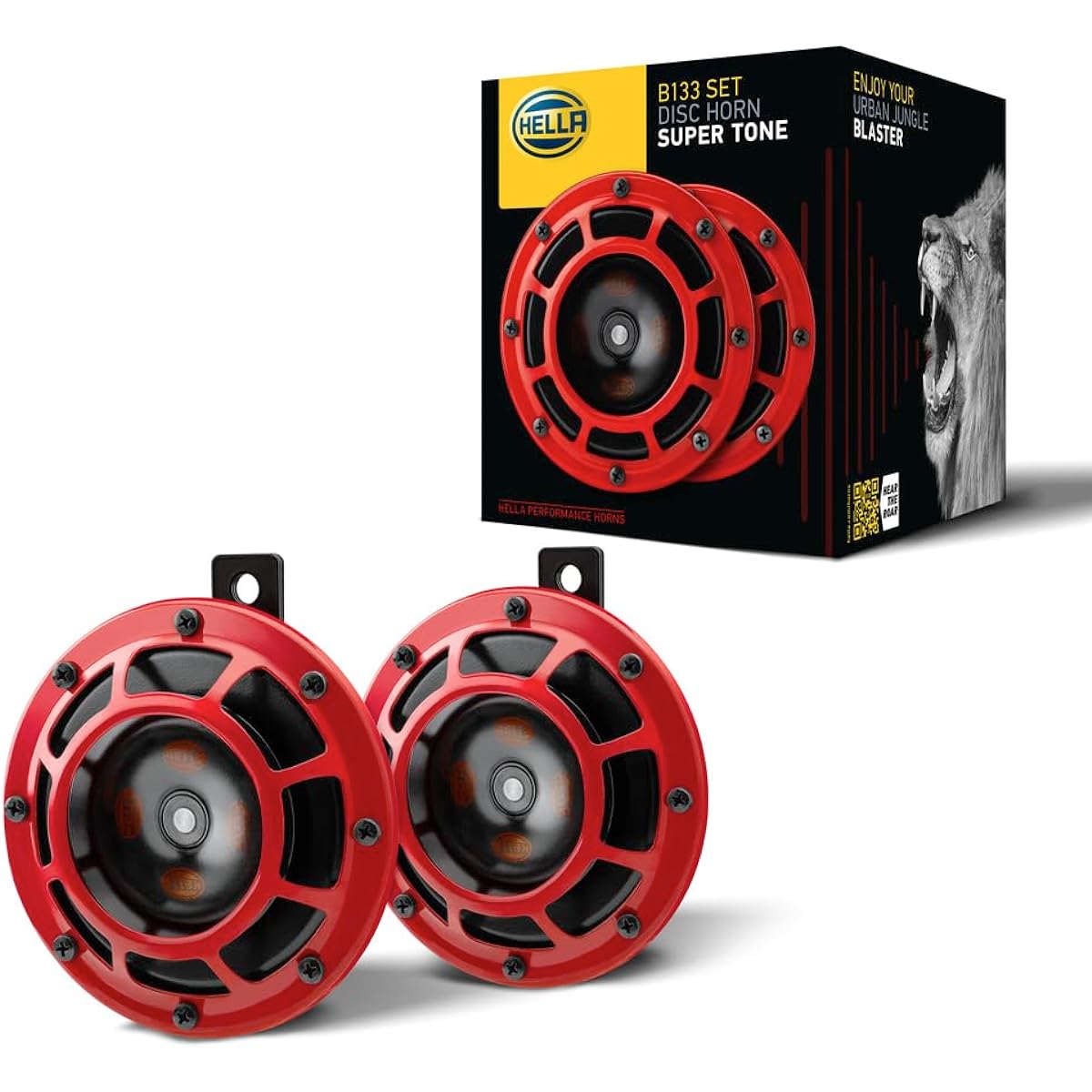 Hella Hella 003399801 SUPERTONE 12V High Tone/Lortone Tsu Inn Kit (3AG 003 399-801)