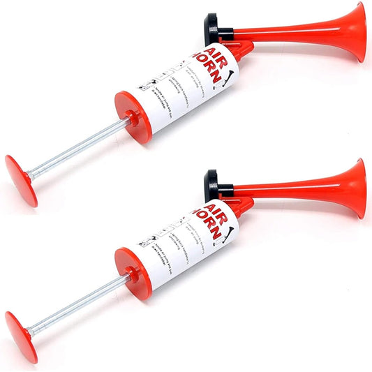 EXDUCT Air Horn Manual 1 Piece 2 Piece Set Sports Support Goods Self-Defense Goods Bear Protection Air Horn Event Pump Self-Defense Crime Prevention