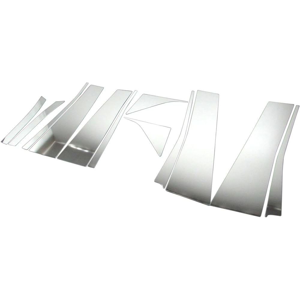 BRIGHTZ Alphard Hybrid AYH30W Super Mirror Stainless Plated Pillar Panel Visor Useful 12PC [PIL-SIL-098] AYH30 AYH H30 30 Alphard Alphard Hybrid Hybrid Alphard Hybrid Alphard Hybrid Alphard Hybrid 19896