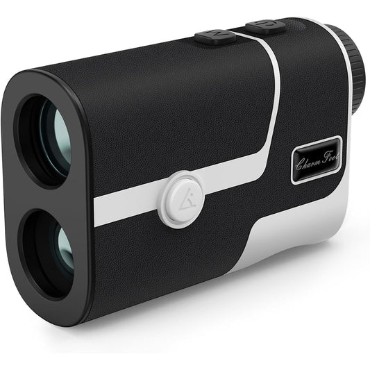 Charm Foot SH005 Golf Laser Distance Meter, Ultra Lightweight, Compatible with 1093yd (1093yd) Distance Measurement, High Transmittance Lens, 6 Magnification Optical Telephoto Measurement, Height